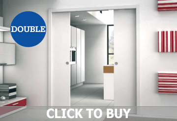 double pocket door