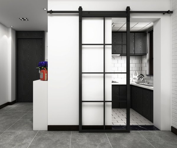 Black Slider for Doors